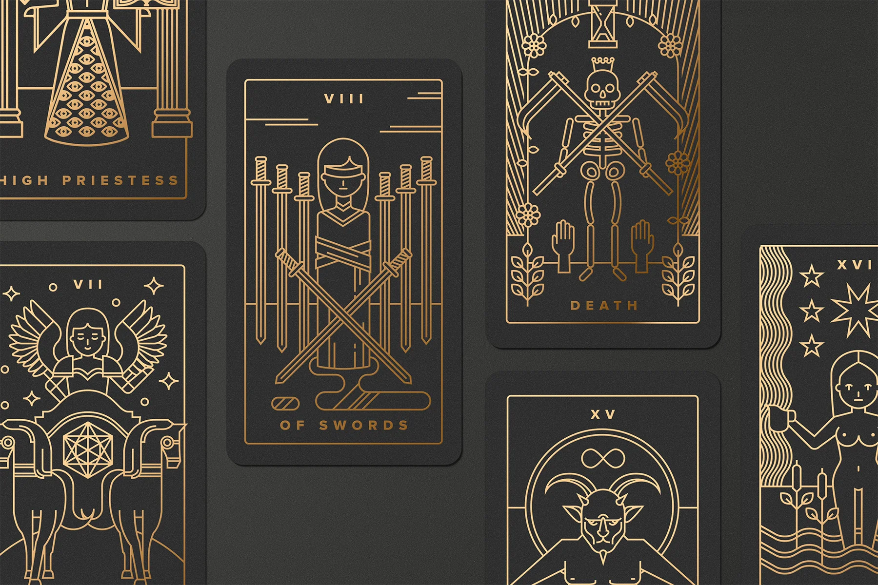 Golden Thread Tarot Deck - Image 3